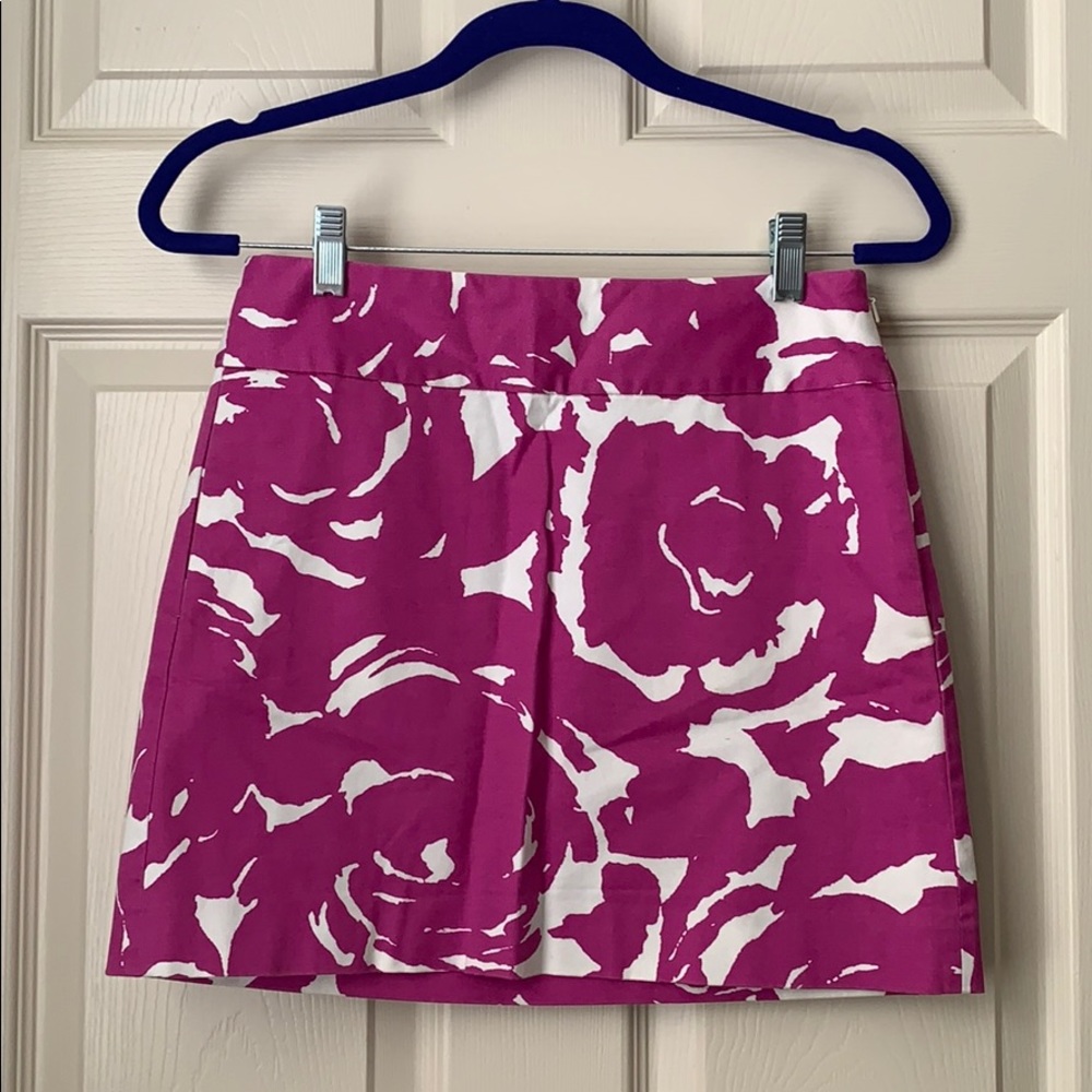 J. Crew Magenta mini skirt